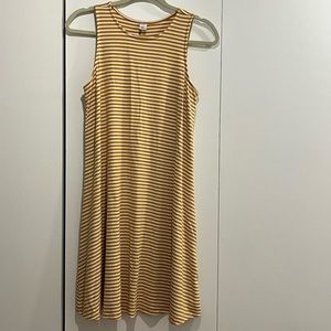 Old Navy Striped Sleeveless Swing Dress - new without tags